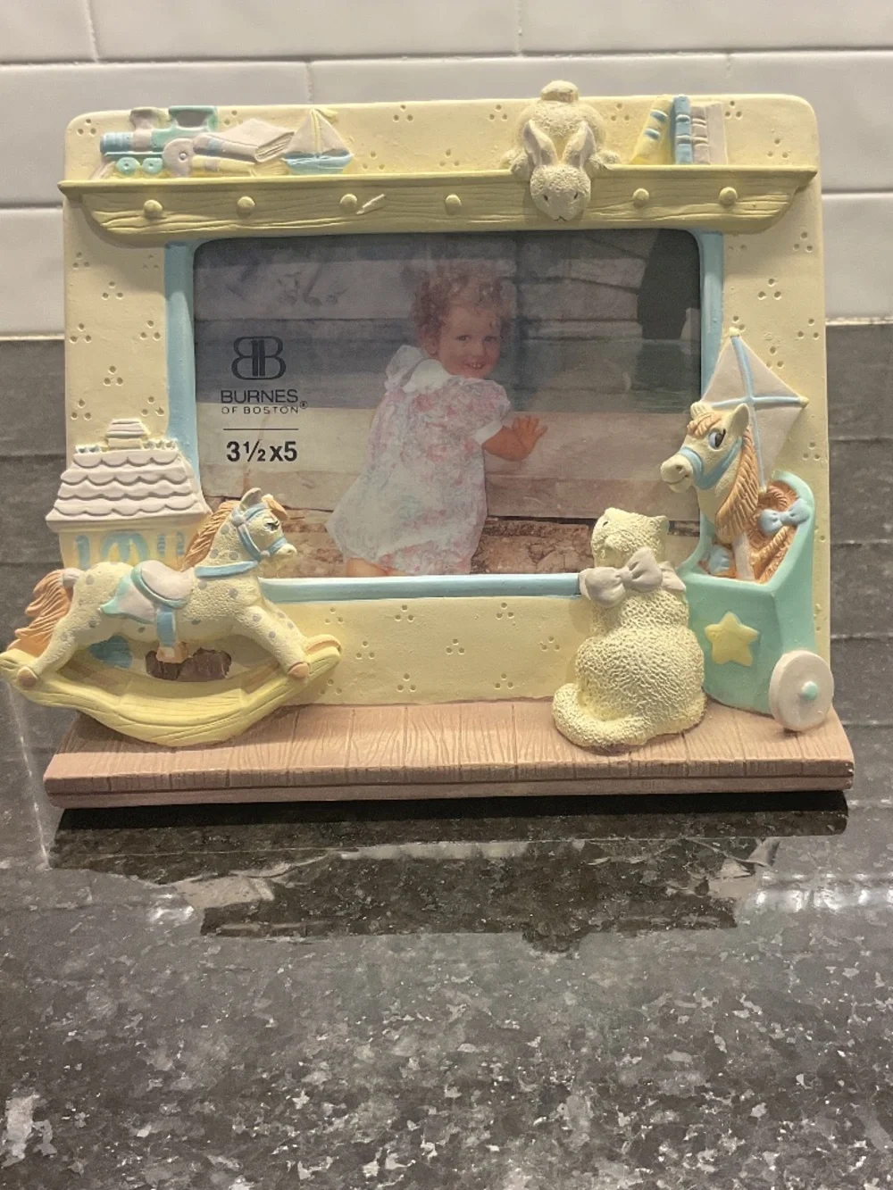 Children's 3D Photo Frame Rocking Horse 3.5